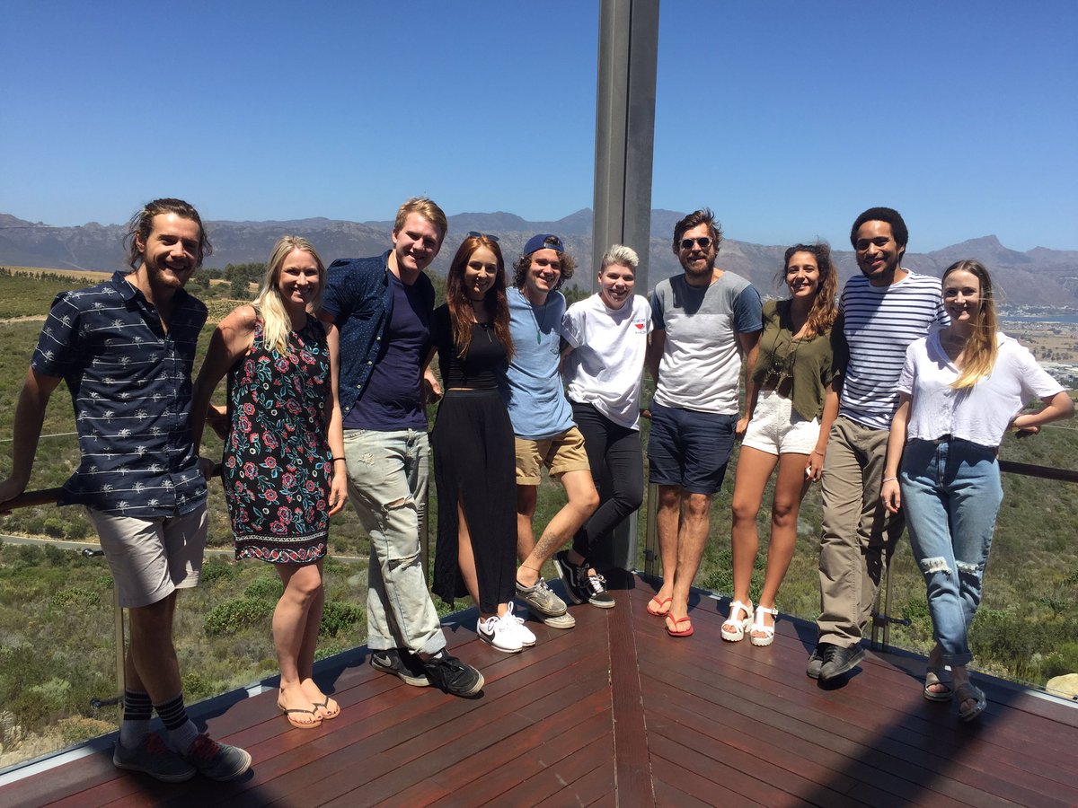 Georgia_MacG's tweet photo. Such a fun day in the vineyard with the team from Ash and Publik. You guys are truly awesome! @WaterkloofWines @ashheegs @PublikWine https://t.co/ovxrL2UrYO