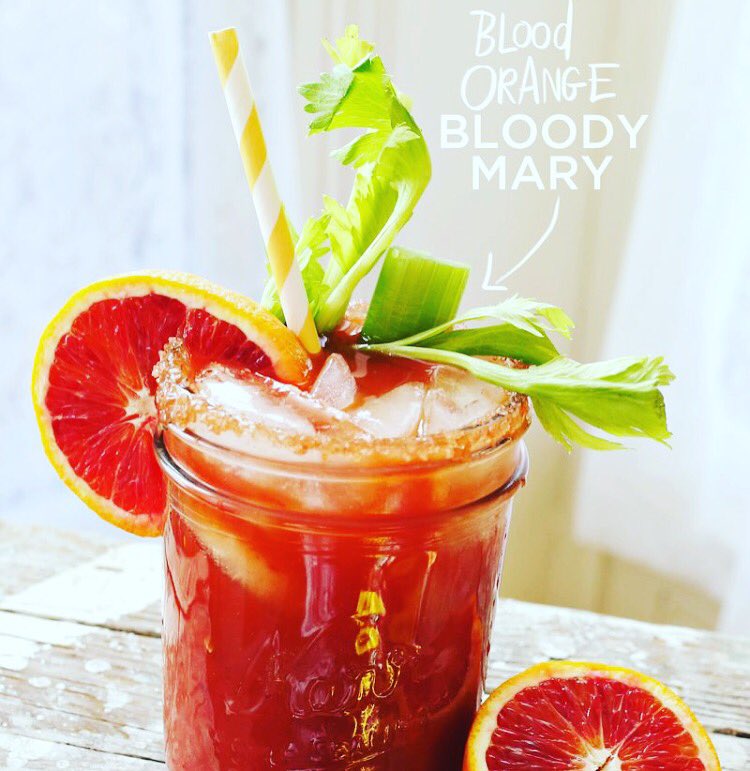 Check out this Blood Orange #BloodyMary recipe now on our #Facebook and #Instagram! @CocktailEnthus #CraftYourCocktail