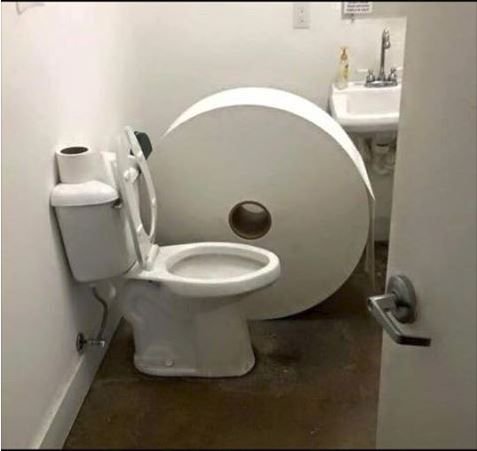 #Perspective You could not make this up! Send us pics of your bog roll ! #MetroRod