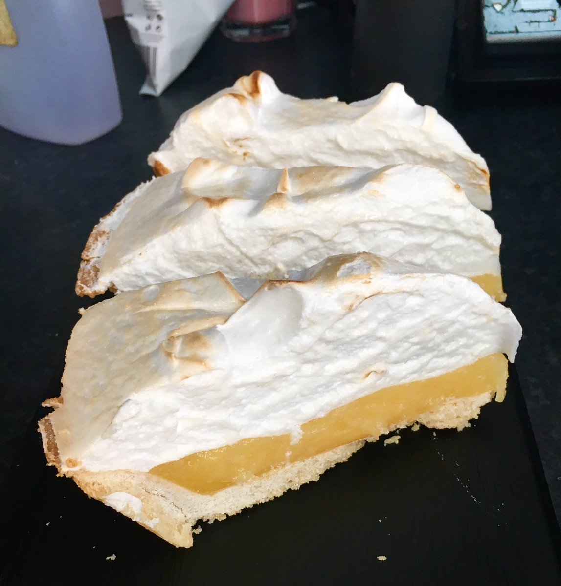 WellingtonsBrad's tweet photo. Today's cake special lemon meringue pie🍋🍰 https://t.co/7S8n99MPuD