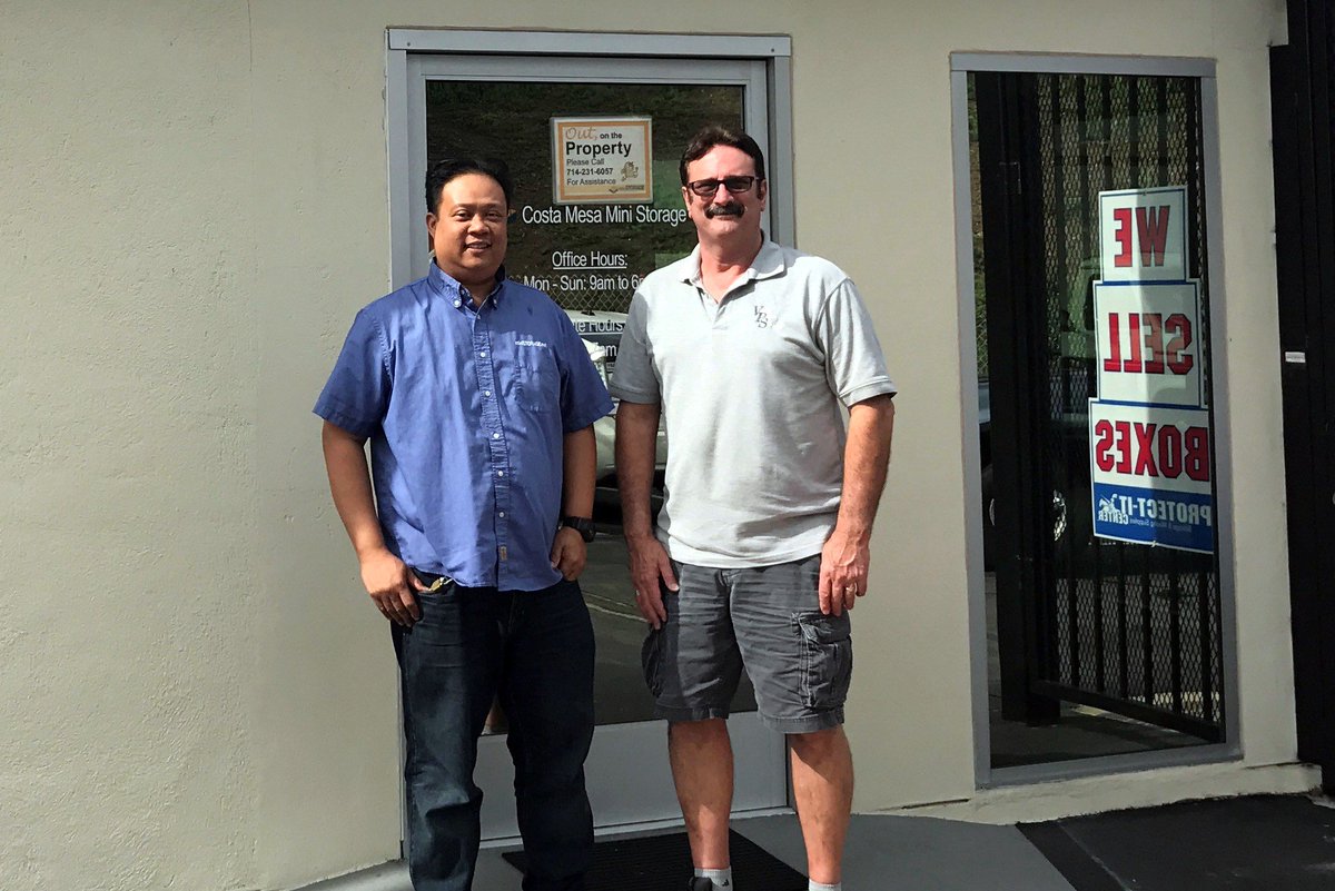 MiniStorage_CM's tweet image. 1 of the things we look forward to is chatting with one of our valued tenant, Steve. He has been here since 2012! #FriendshipFriday