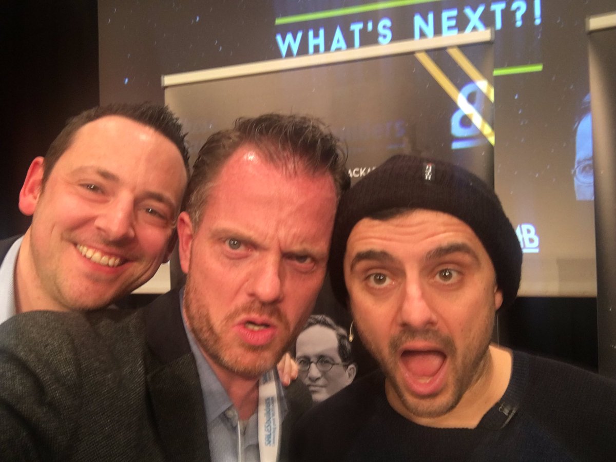 DMalcot's tweet image. What a man! Not talking about Nicolas, but about #garyvee