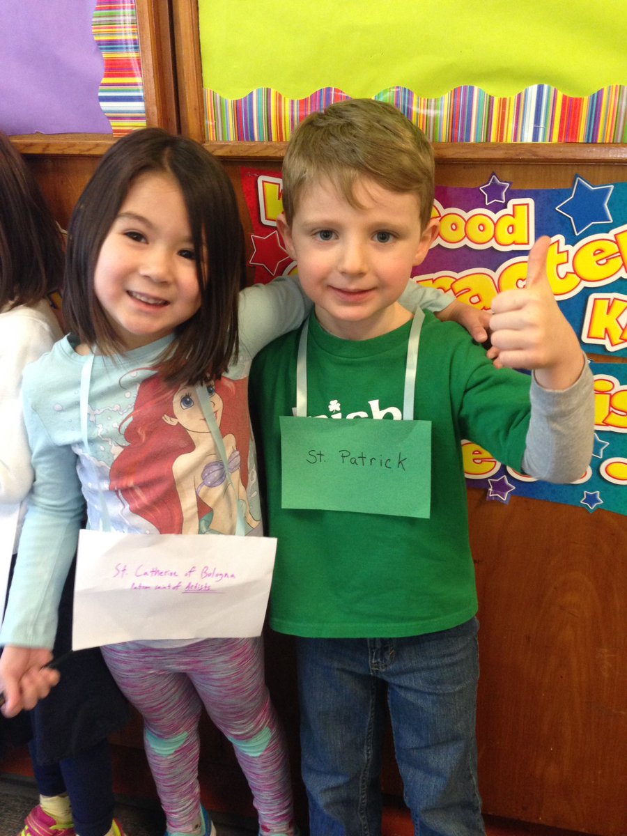 mserratore_ics's tweet photo. St. Catherine and St. Patrick! @icschool_online https://t.co/t7iuhBA2wr