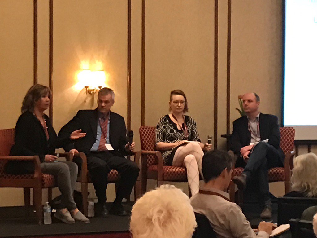 Bibita8's tweet photo. @FCSSBC #FedSPF. Listening to our media panel speaking on social policy issues and how the media can engage citizens. https://t.co/96CeUXDvGM