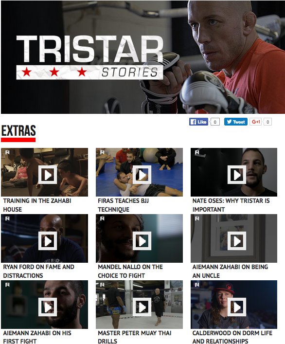 Extras from the #TristarStories series can be seen here fightnetwork.com/tristarextras/ <a href="/fightnet/">Fight Network</a> <a href="/wai0937/">Wai Ting</a> <a href="/SargieBoi91/">**Matty Sarge**</a> #UFC #MMA