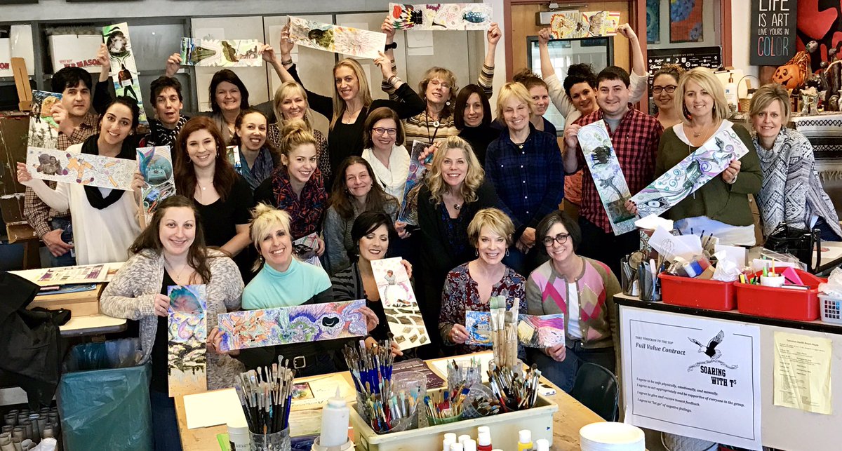CBSDart's tweet photo. #cbsdpd mixed media collaborative artwork https://t.co/7SA1YjQJi9