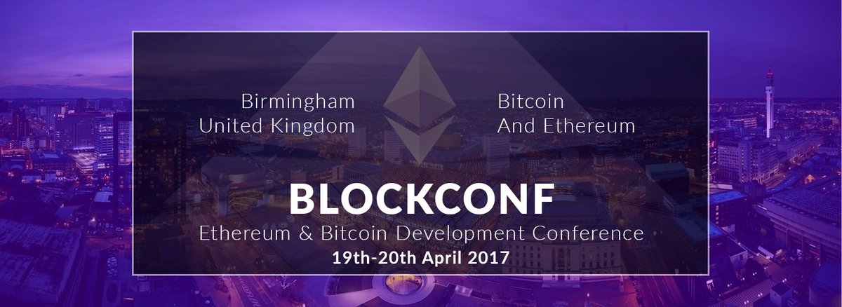 BlockConfUK's tweet image. #ETHEREUM #BITCOIN