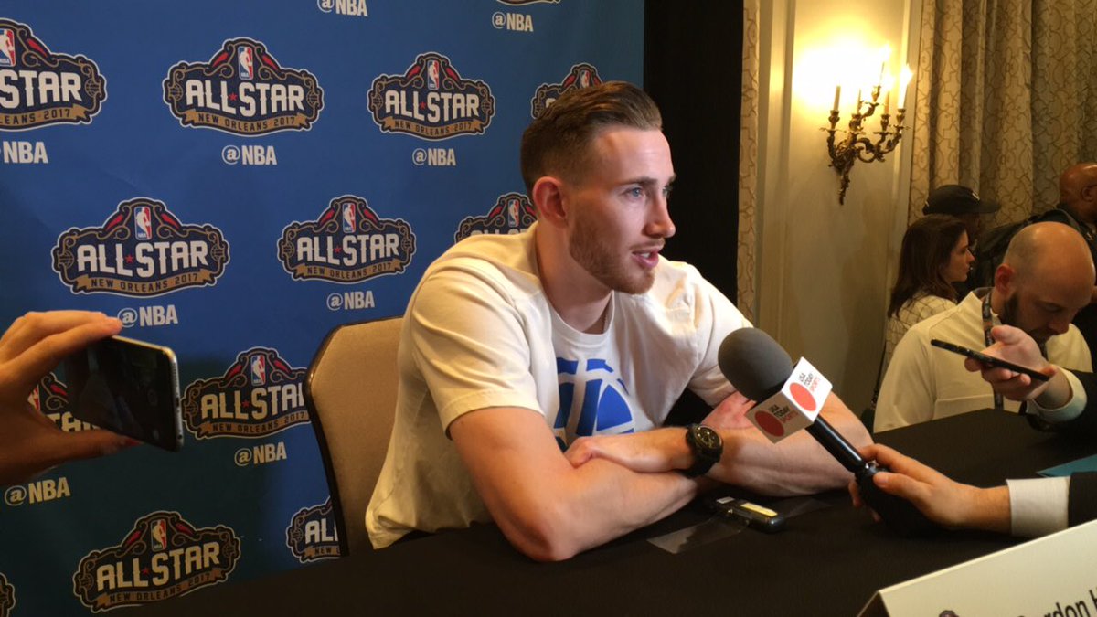 "I have my coaches and teammates to thank. There's no way I'd be here without them." #GordonHayward https://t.co/CR2nR6bCq6