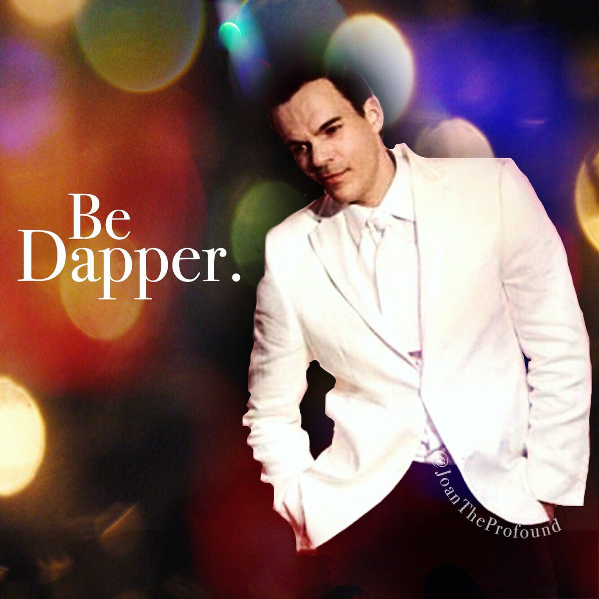 JoanTheProfound's tweet photo. Socs motivational tweet! Be your dapper selves, fandom! #BeDapper
#SocratisOtto #MotivationalTweet #MaxineConway #Wentworth #DapperIsCool https://t.co/yfa9FUNSco