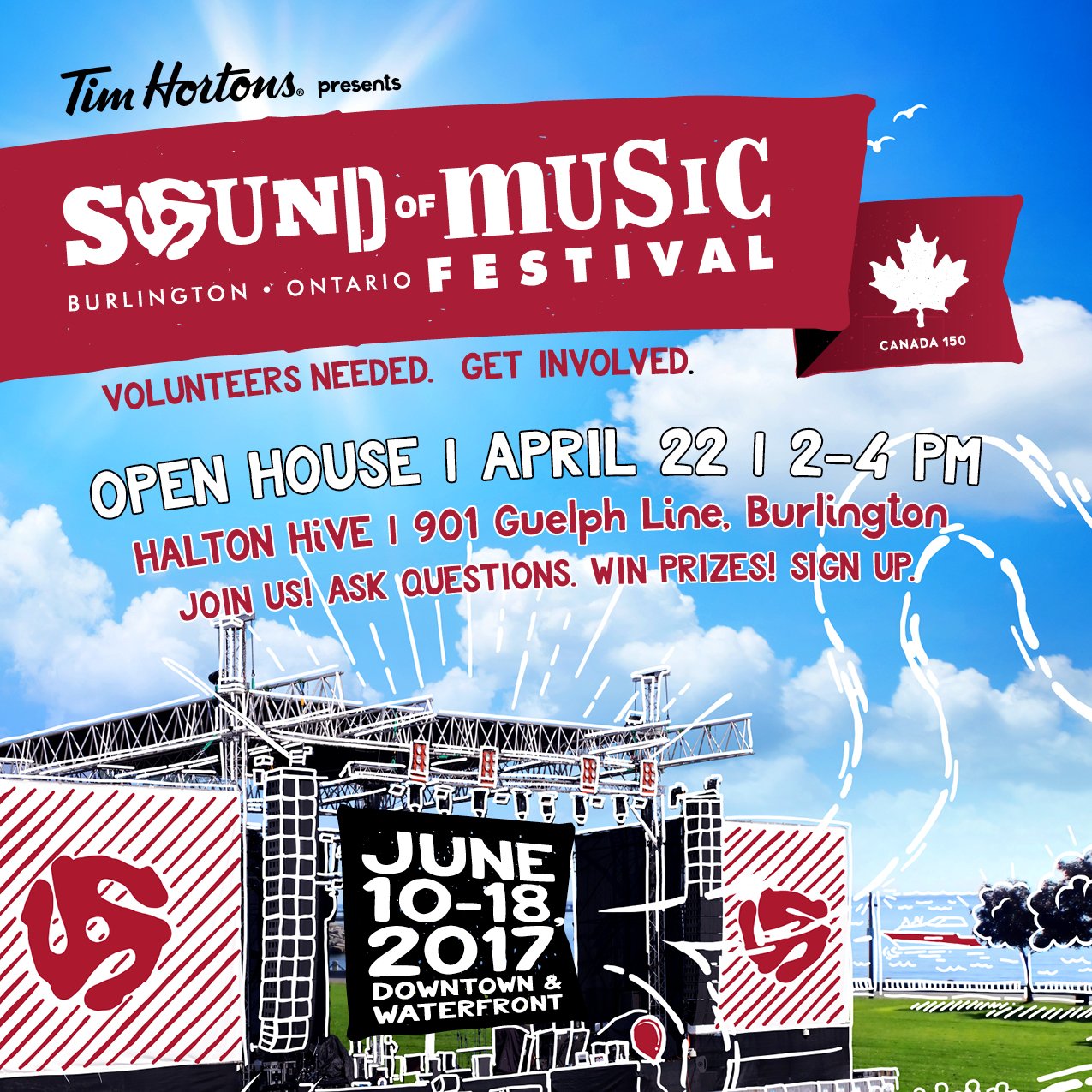 Sound of Music Festival on Twitter "Volunteer Open House on Apr 22, 2