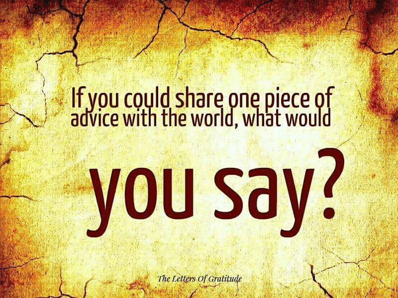 BellesBeautiful's tweet photo. Share your wisdom with us all... What would you share? #Advice #education 😍😍😍😍😍 https://t.co/npC0z8NVGc