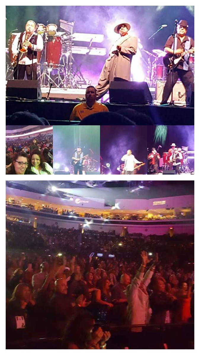 DaleVPercussion's tweet photo. Last weekend #LasVegas Orleans Arena, #TIERRA w/The Love Affair. SOLD OUT show. (Thank you, Rosemary for the pic)

@Tierra2016
@orleansarena https://t.co/aagmy13Dyj