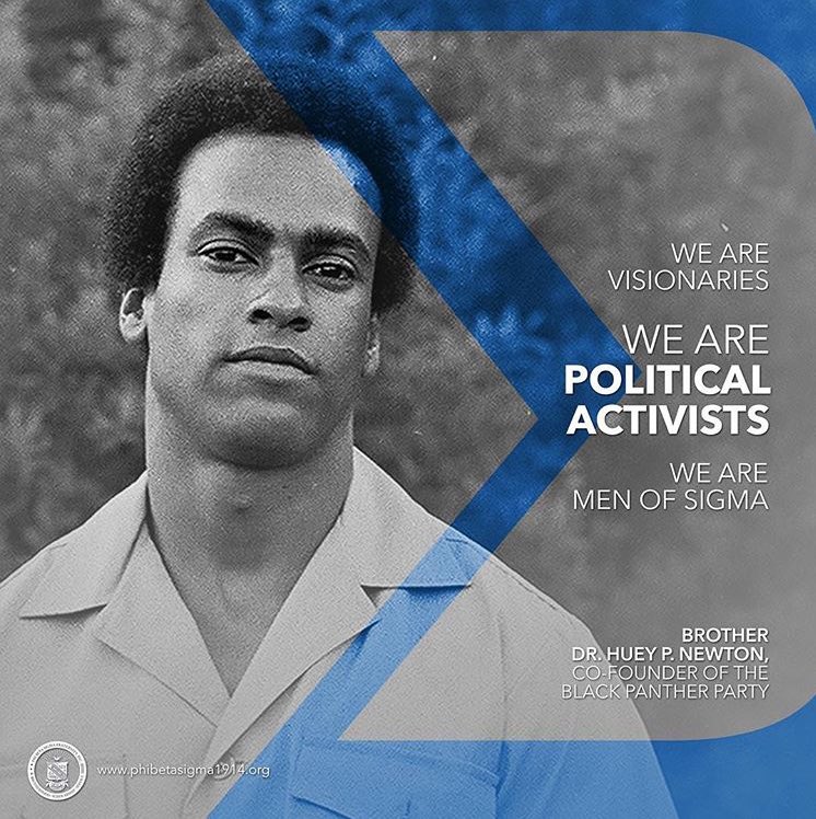 Political activist, Revolutionary & Co-Founder of the Black Panther Party. Happy birthday Brother Huey P. Newton 