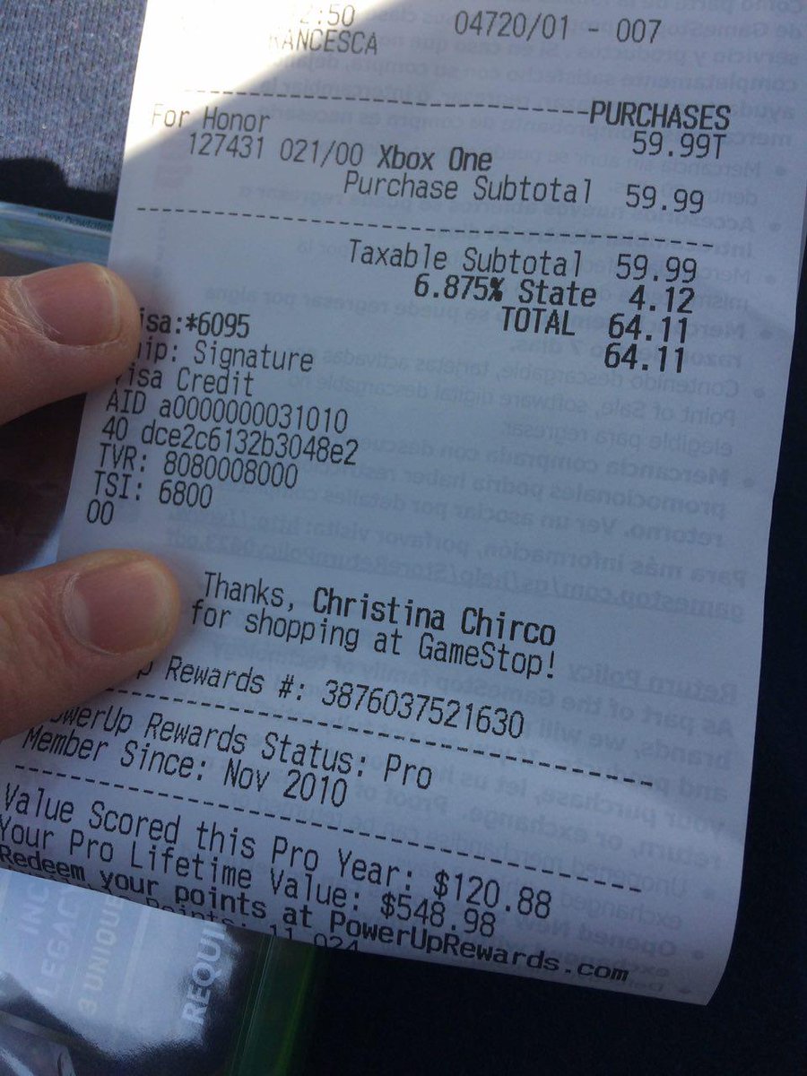 gamestop web order confirmation