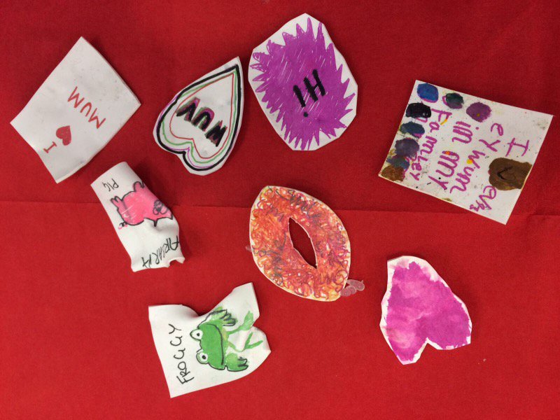 PumpHouseGal's tweet photo. Missed the Banners&Badges #workshop today? Here is what we did! @SouthsideSW18 #halfterm #wandsworth #anotherchancetomorrow https://t.co/pGogC7Me0W