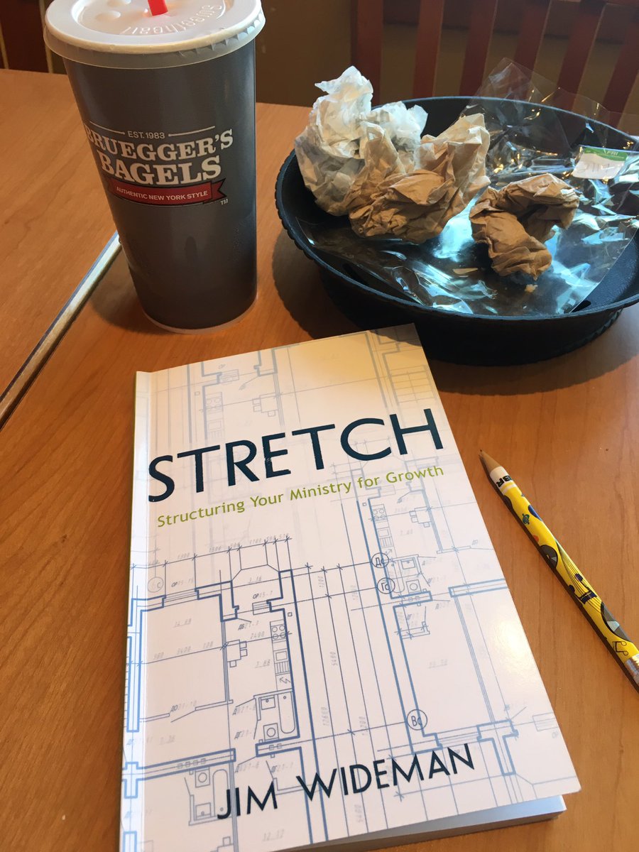 aarongruber's tweet photo. Just spent lunch on my day off reading through "Stretch" by @jimwideman - What a great book! So much wisdom! #kidmin https://t.co/32Fvq65AsT