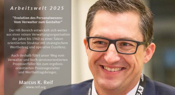 marcusreif's tweet photo. Arbeitswelt 2025: vom Verwalter zum Gestalter durch moderne Personalfunktion https://t.co/8j0HyrsGgF