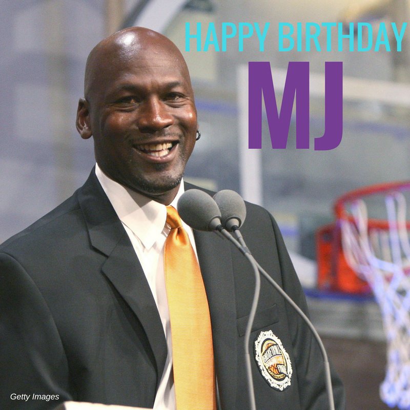 Happy 54th birthday to basketball icon Michael Jordan! 