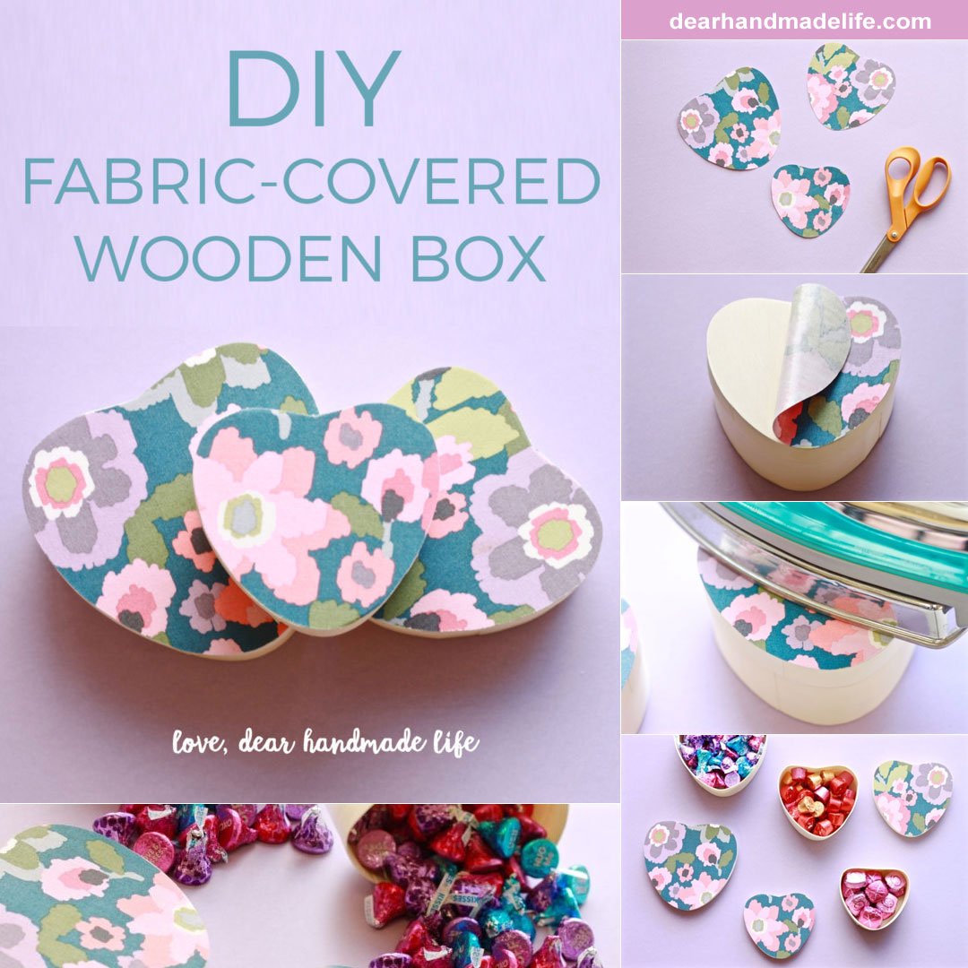 papermart's tweet photo. @dearhandmadelif made these cute fabric covered wooden boxes! Learn how to make them here: https://t.co/75JopHhJBw #HeartBoxes #CraftBoxes https://t.co/4NLrFVZsfU