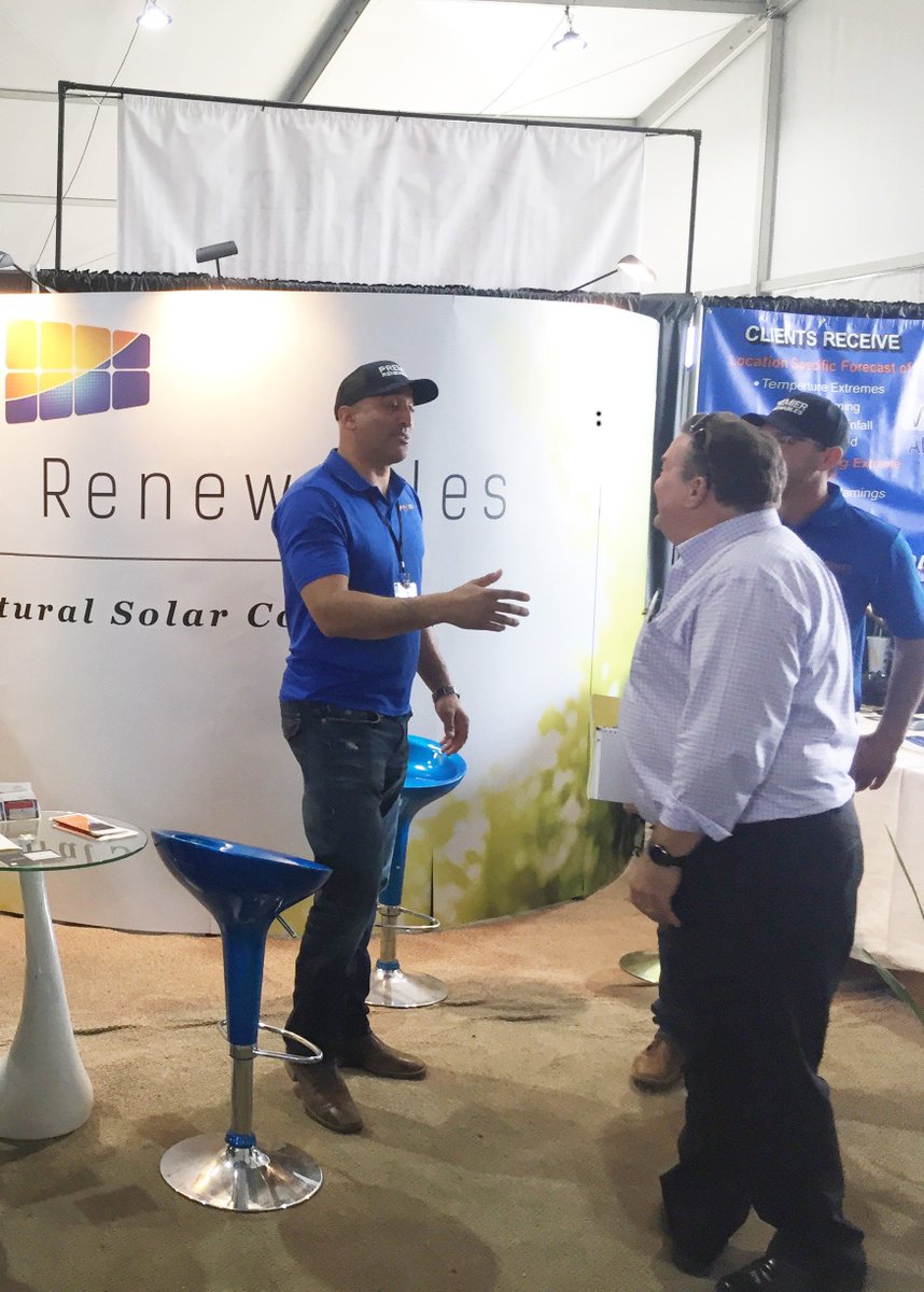 Premier_Solar's tweet photo. Premier Renewables’ Team Neil, Joel, and Reuben wrapped up another successful WAE. Thank you for the tremendous response! #Solar https://t.co/gPL6q3STje