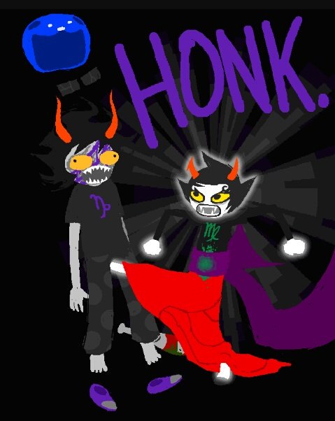 HomestuckF's tweet image. She literally had extra guts to do this to gamzee
