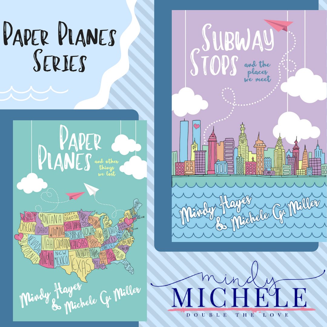 MindyMicheleBks's tweet photo. #newrelease #SubwayStops an Adult sweet rom avail everywhere!  #PaperPlanes a YA sweet rom FREE w/ #KindleUnlimited https://t.co/vqqkixmiJz https://t.co/W852BTVBkw