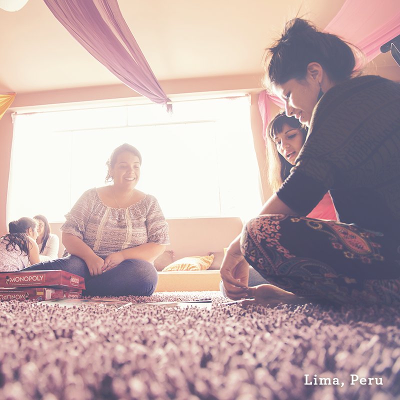 At Grace House in Lima, Peru, young women receive help and healing from abuse, eating disorders, depression and other issues they face.