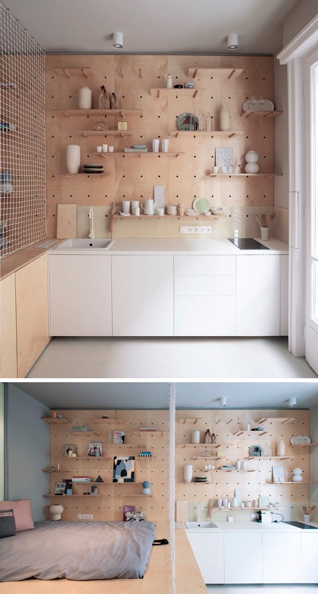 vsalvettisf's tweet image. This #pegboard flows along an entire wall, providing #customizablestorage throughout the... cpix.me/a/17119741