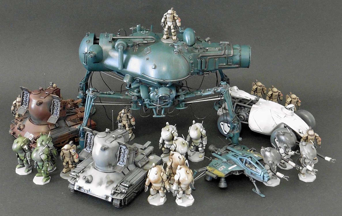 マシーネンクリーガー S.A.F.S. アキレス b 1/20スケール トランス