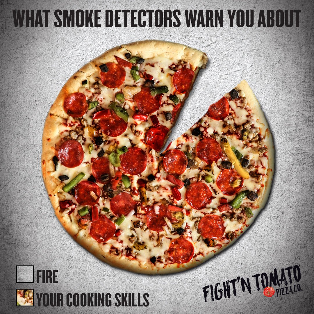 FightnTomato's tweet image. While we’re on the subject, don’t forget to replace the batteries in your cooking skills detector. #PizzaChart
