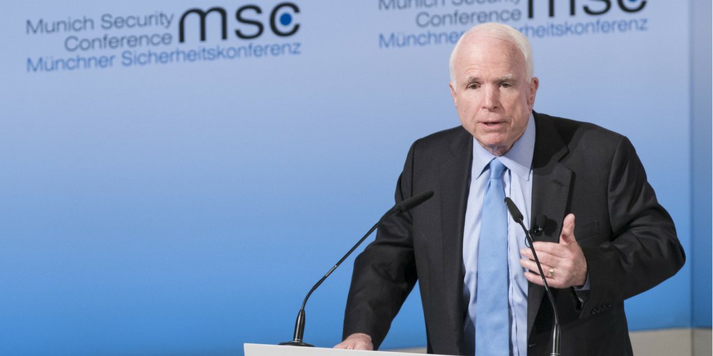 We must never cease to believe in the moral superiority of our values — truth against falsehood,freedom against tyranny,hope against despair