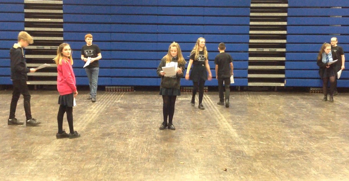 PHS_LSupport's tweet photo. Another fantastic Friday company rehearsal. Awesome half term work by both casts. Excited for the show, 31st March. Miss L  #sticksandstones https://t.co/QlbGyfys6g