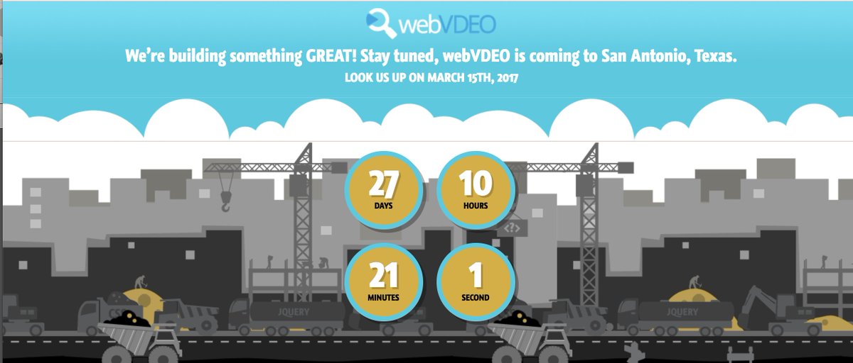 webVDEO's tweet photo. We're excited to announce that #WebVDEO will a have second location in #SanAntonio, Texas. Visit https://t.co/dYWmgqPSQP for more info! https://t.co/Kiw6FAk8sR