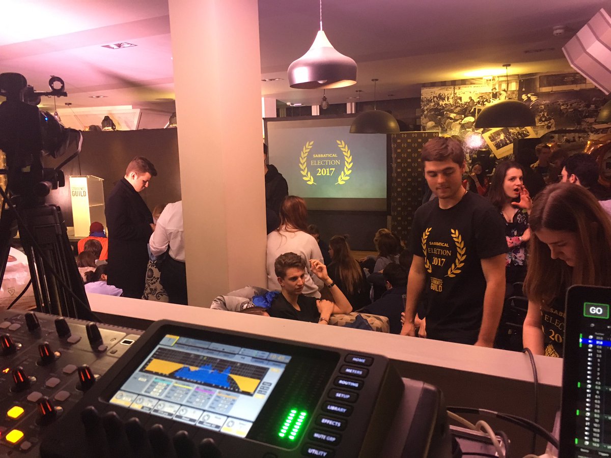 ExeTechExeter's tweet image. All ready for tonight's results @ExeterGuild #ExeterVote