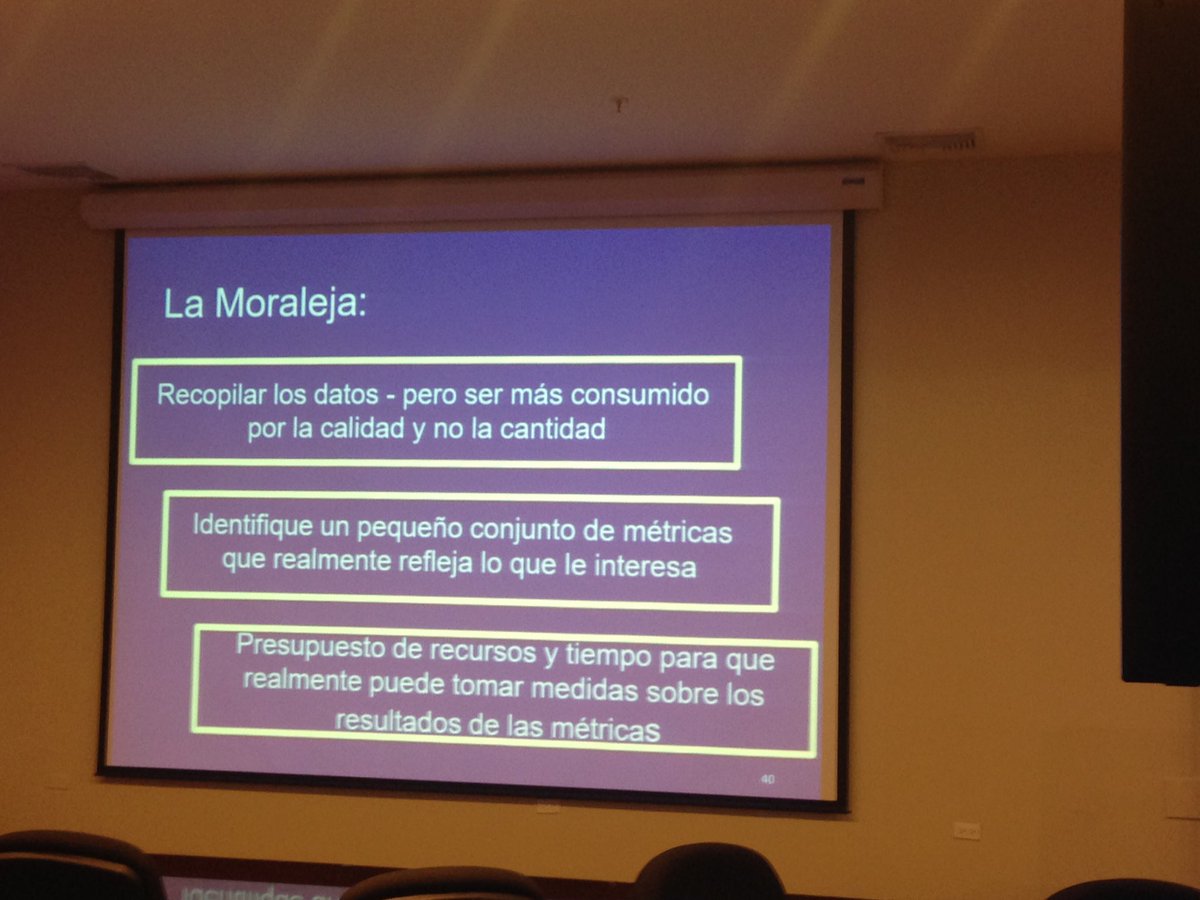 Escuchando perspectivas acerca del uso efectivo de #BigData Usar indicadores para impulsar mejoras es prioridad para nosotros en <a href="/311Panama/">311 Panamá</a>