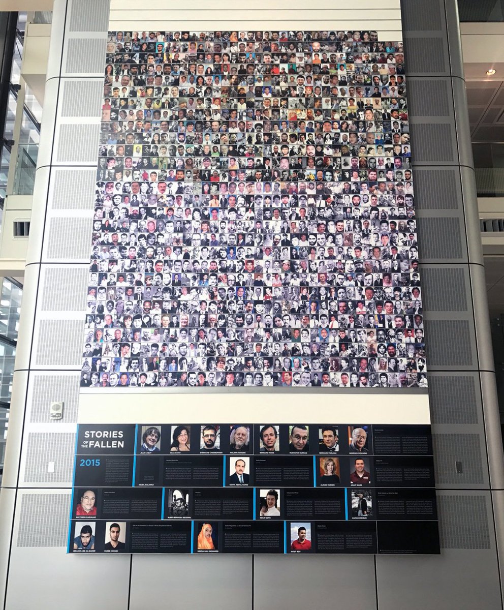 1stForAll's tweet photo. Journalists Memorial remembers those who lost their lives on the job. Currently, there are 2,291 names. https://t.co/ws8M03GbUr #DayOfFacts https://t.co/zsFOxhcUUK