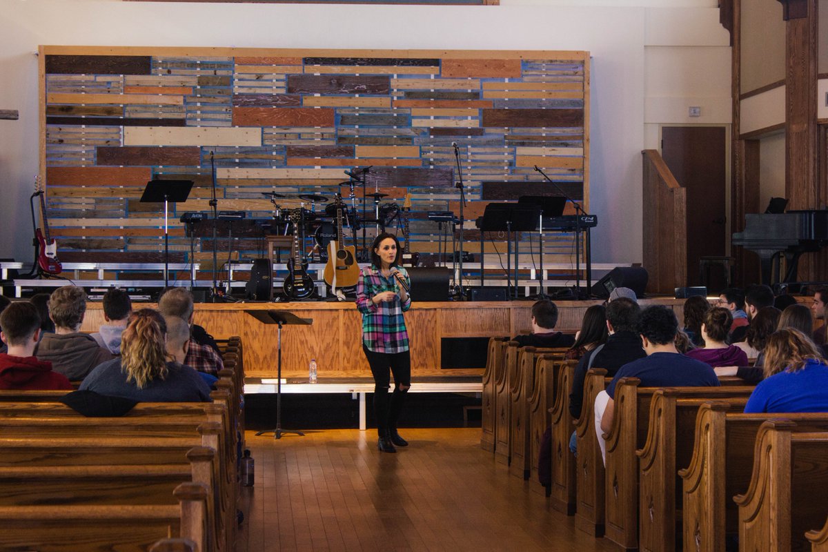 kingswood's tweet image. For Pulse this week, we had Nicole Reyes (@nicolereyes_nyc) speak to us about lessons for ministry from Peter. #kuthanks #kupulse