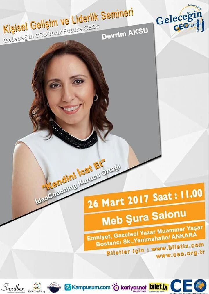 ceo_org_tr's tweet photo. "Kendini İcat Et" konu başlığı ile  İdeaCoaching Kurucu Ortağı DevrimAksu bizlerle olacak #CEO #DEVRİMAKSU https://t.co/NZN3B9EYd2
