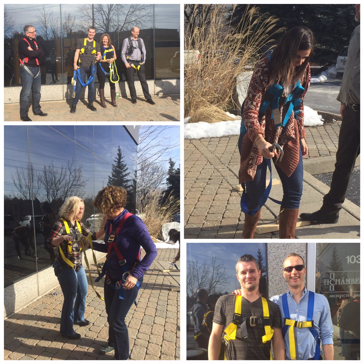 ChamberlainARCH's tweet photo. Because Safety is SEXY! #workingfromheights training at Chamberlain Architect https://t.co/0cp8gsoQdi