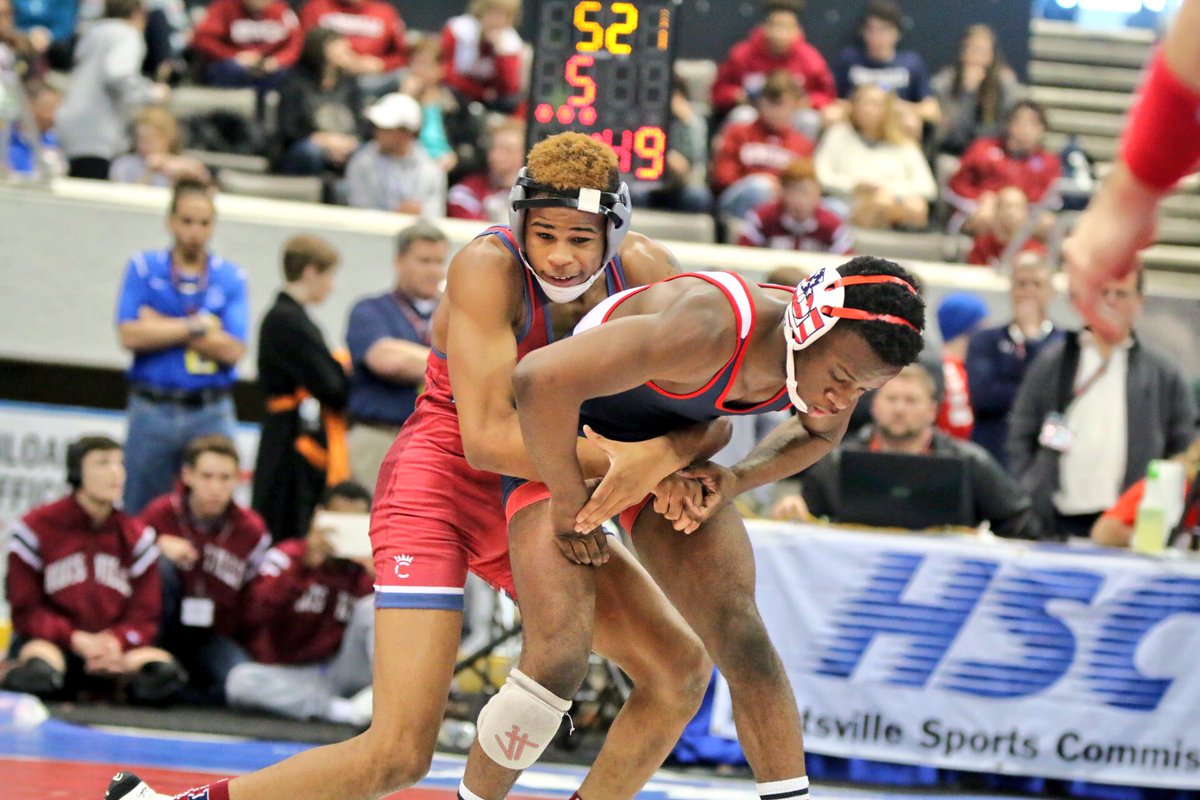 HHS senior wrestler J. Doughty just won his AL State 7A semi-final at the VBC! <a href="/HSVk12/">Huntsville City Schools</a> <a href="/HHSPanthers/">Huntsville High</a> <a href="/GBR_Athletics/">Huntsville High</a> <a href="/aldotcomPreps/">AL.com H.S. Sports</a>