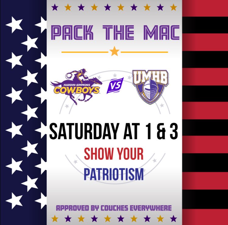 HSUResidence's tweet photo. Come pack the MAC tomorrow at 1PM & 3PM for the HSU Basketball teams! Show your patriotism! #HSULife #HSUBasketball https://t.co/tPr4H66xSr