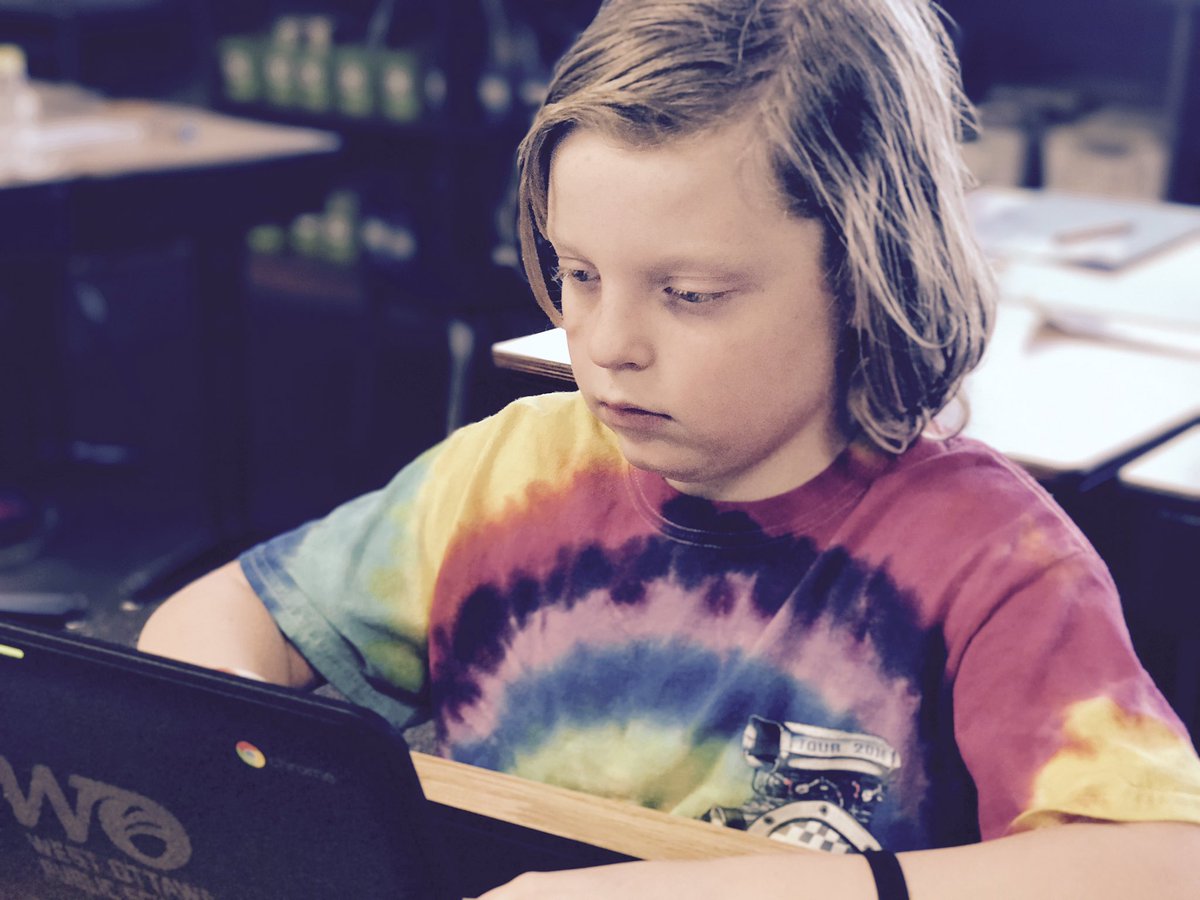 Super excited to start using our new Chromebooks!  <a href="/LakewoodEl/">Lakewood Elementary</a>