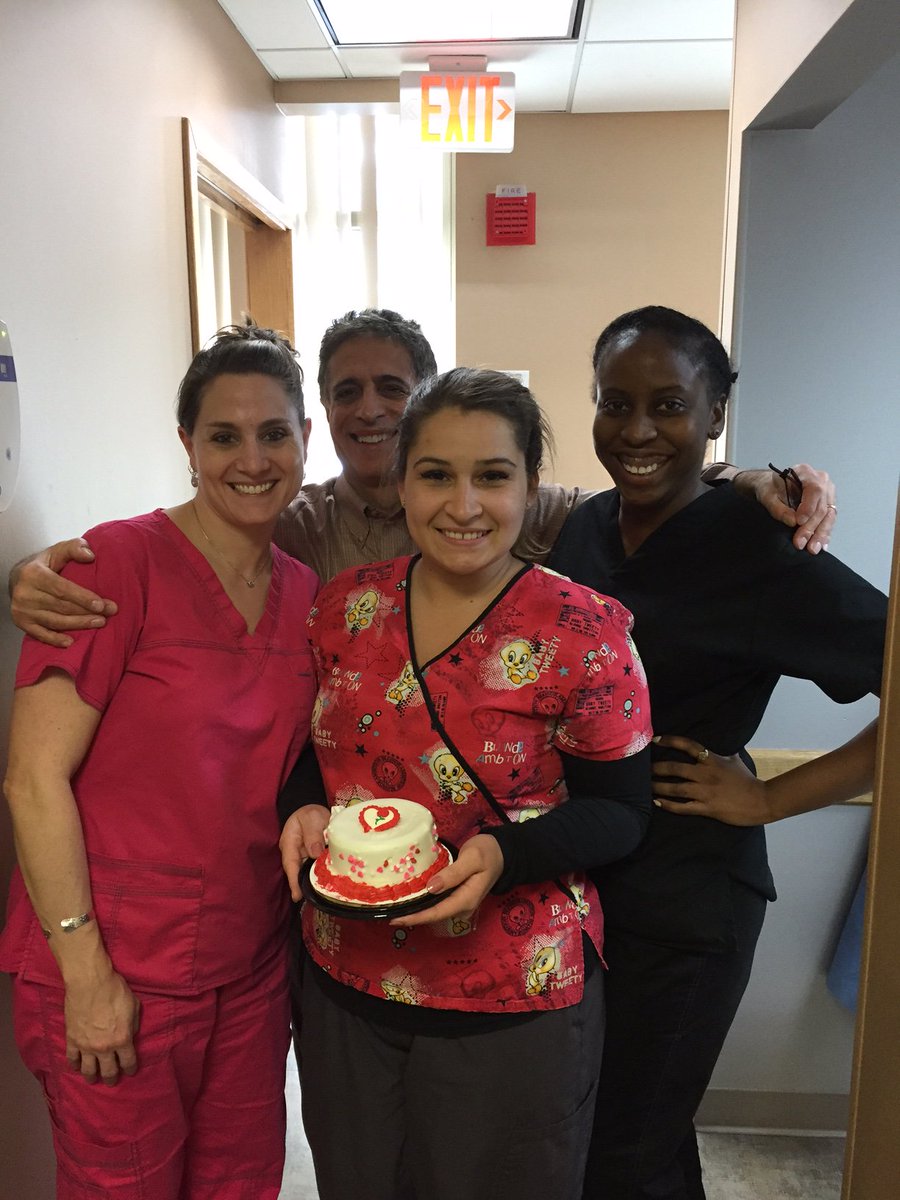 In honor of Valentine's Day this week, we had a pretty cake delivered for the staff that we love most! Have a great weekend!