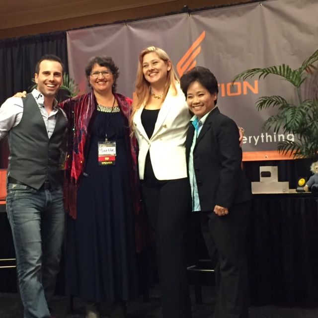 ConnectUrGenius's tweet photo. Girl power! Women entrepreneurs share: "Start how you mean to go on" @MattBrauning #nlpventure #ItWillOnlyChangeEverything https://t.co/Dzd8pAGSM3