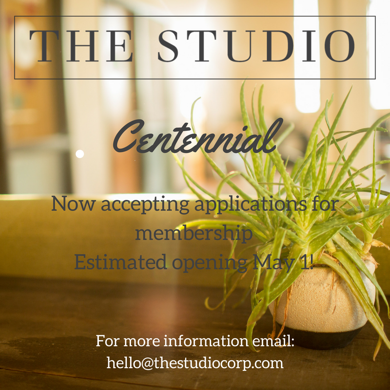 TheStudioCorp's tweet photo. The Studio is headed south! Centennial here we come! Email hello@thestudiocorp.com to get your spot! #thestudiocorp https://t.co/dek2pWxaBu