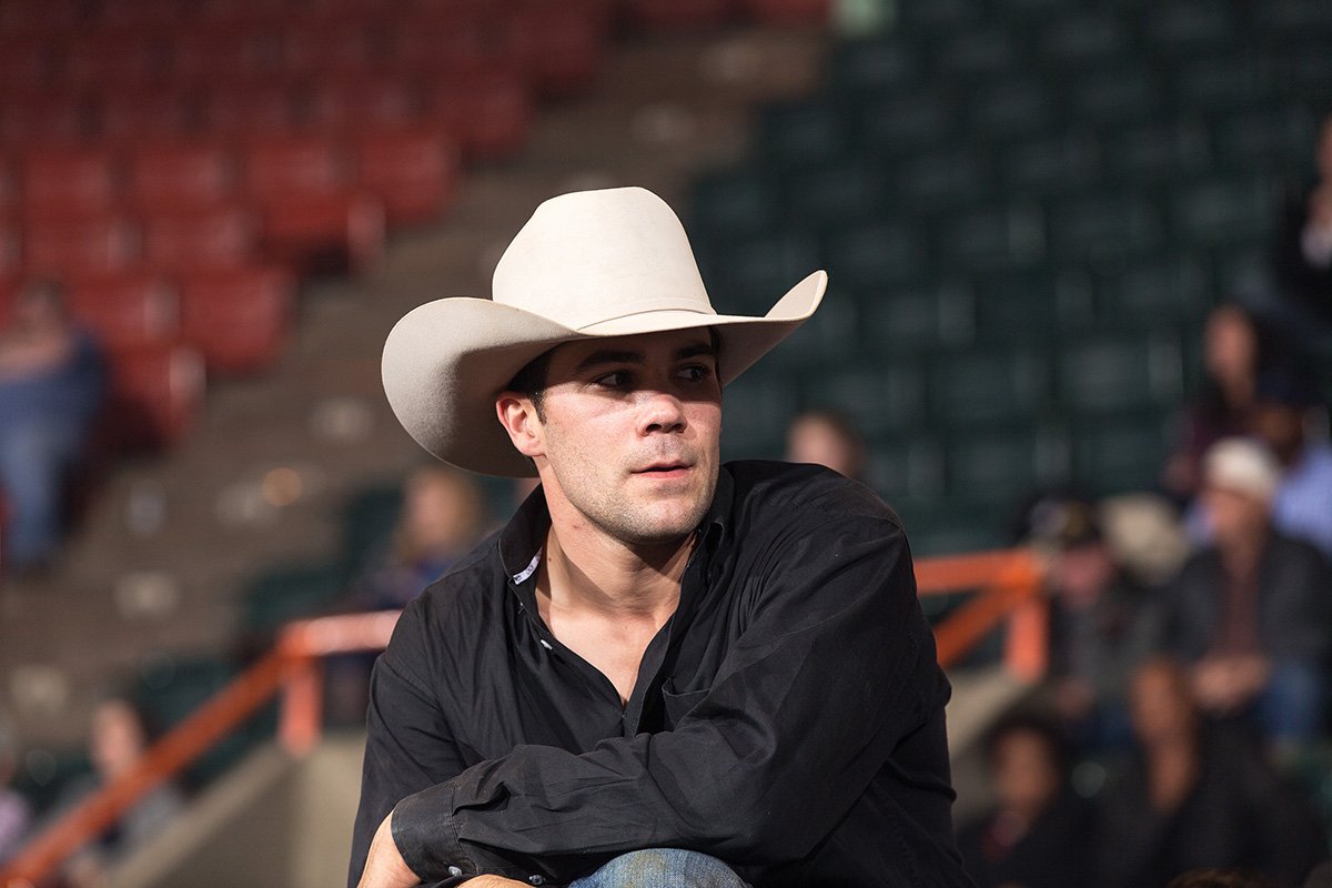CBRbull's tweet photo. "I will wear my cowboy hat to the grocery store just so that people are exposed to the western lifestyle" -@VastbinderEli #2 #RoadtoCheyenne https://t.co/siU3vbXinK