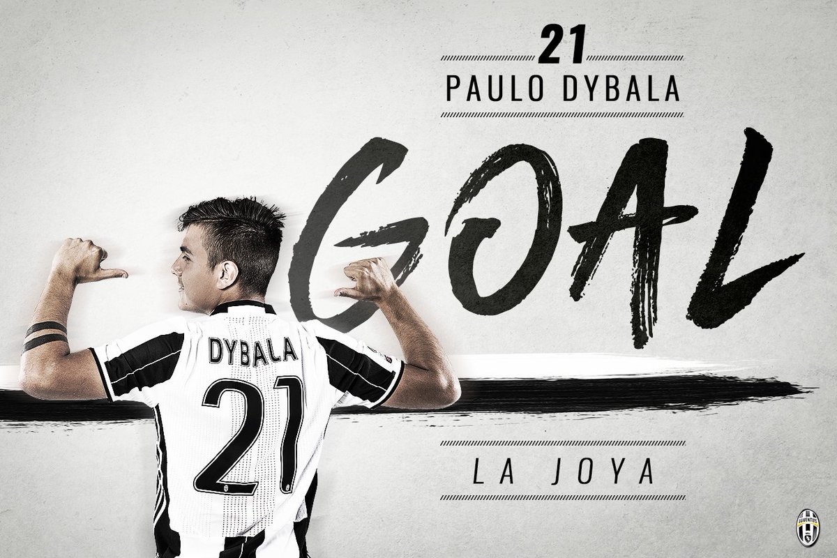 juventusfc's tweet photo. 40' - E ARRIVA IL GIOIELLO DELLA JOYA! Punizione SPLENDIDA di @PauDybala_JR e due a zero! #JuvePalermo https://t.co/mBN31vo2rP