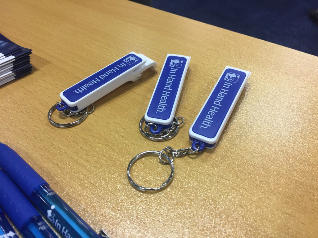 inhandhealth's tweet image. Running low on swag. #aptacsm2017 #3left