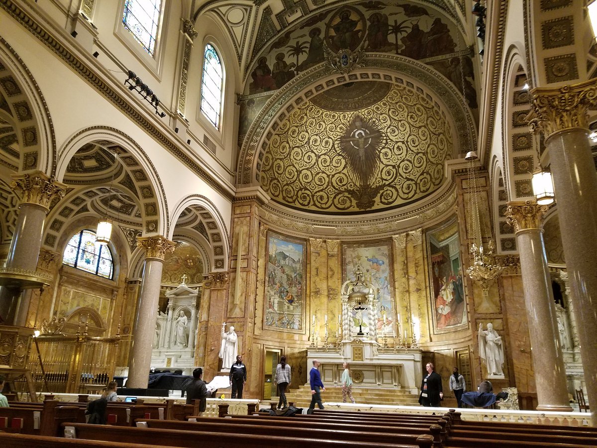 NYOperaSociety's tweet photo. Staging rehearsals this morning! #stignatius #smssconcerts #NYOperaSociety https://t.co/9lRhTjFw4T