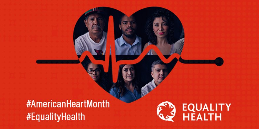 EqualityHealth's tweet photo. February is #AmericanHeartMonth. What are you doing to keep your heart healthy this weekend? #HFWeek2017 #EqualityHealth https://t.co/YPm2xEXQdz